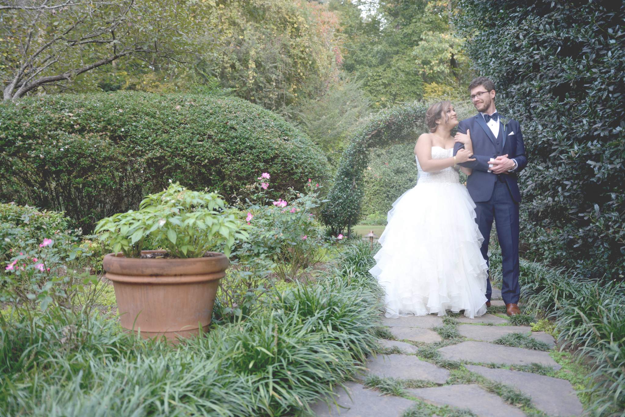 Lawrenceville Little Gardens Atlanta Wedding Photography Ialine